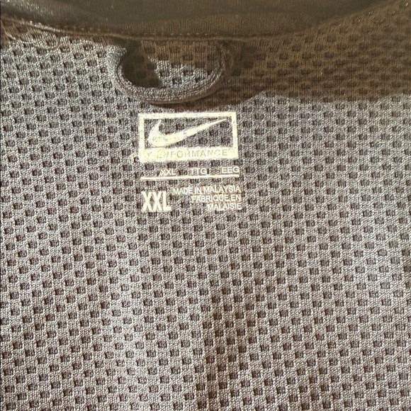Nike Black Long-Sleeve Quarter-Zip Top XXL - Picture 7 of 7
